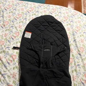 BabyBjorn Black Quilted bouncy seat cover